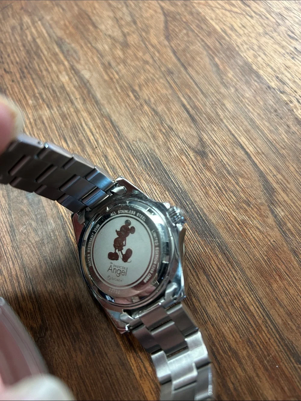 Disney Stainless Steel Invicta Angel Women’s Limited Edition Diving Watch.